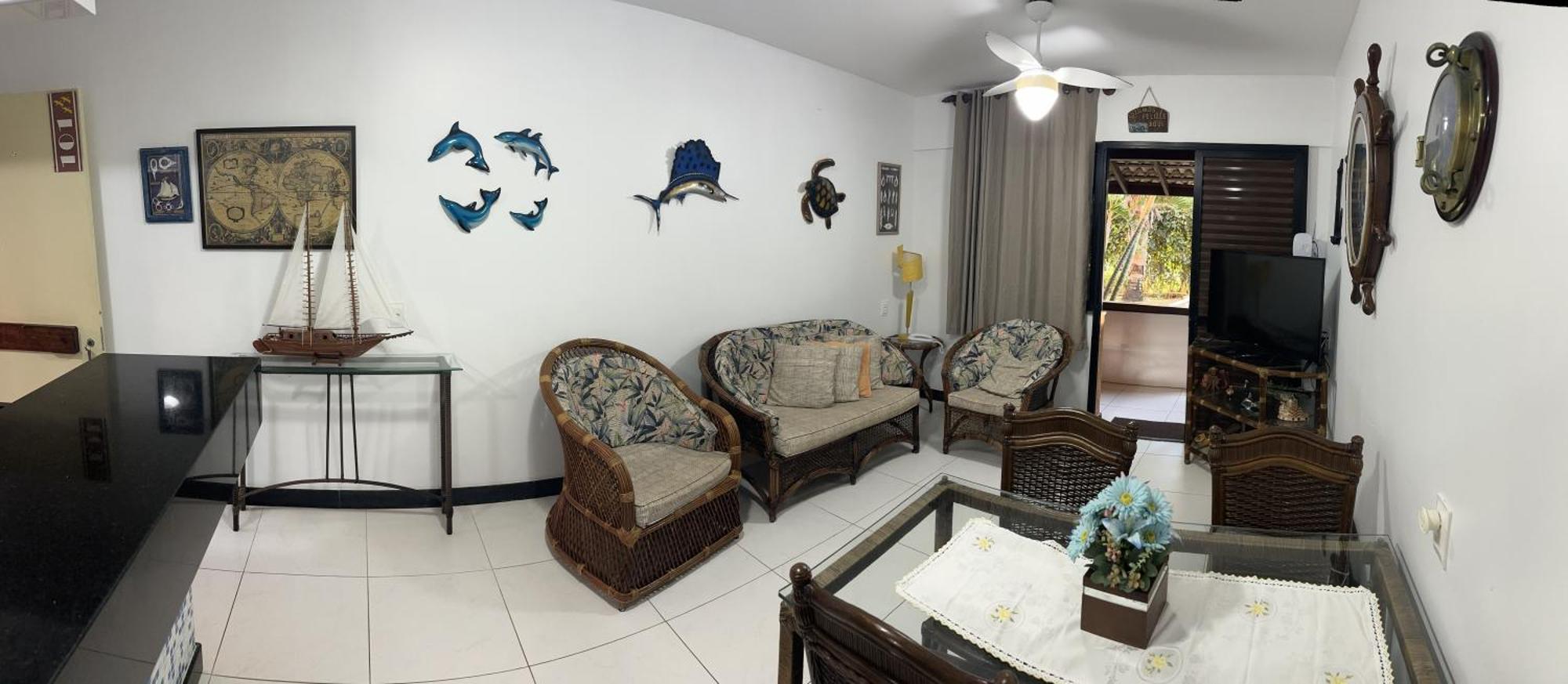 Flat Guarajuba 4 Quartos Terreo A Beira Mar - Pe Na Areia - Governanca Com Arrumadeira E Wi Fi Inclusos Camassari 외부 사진