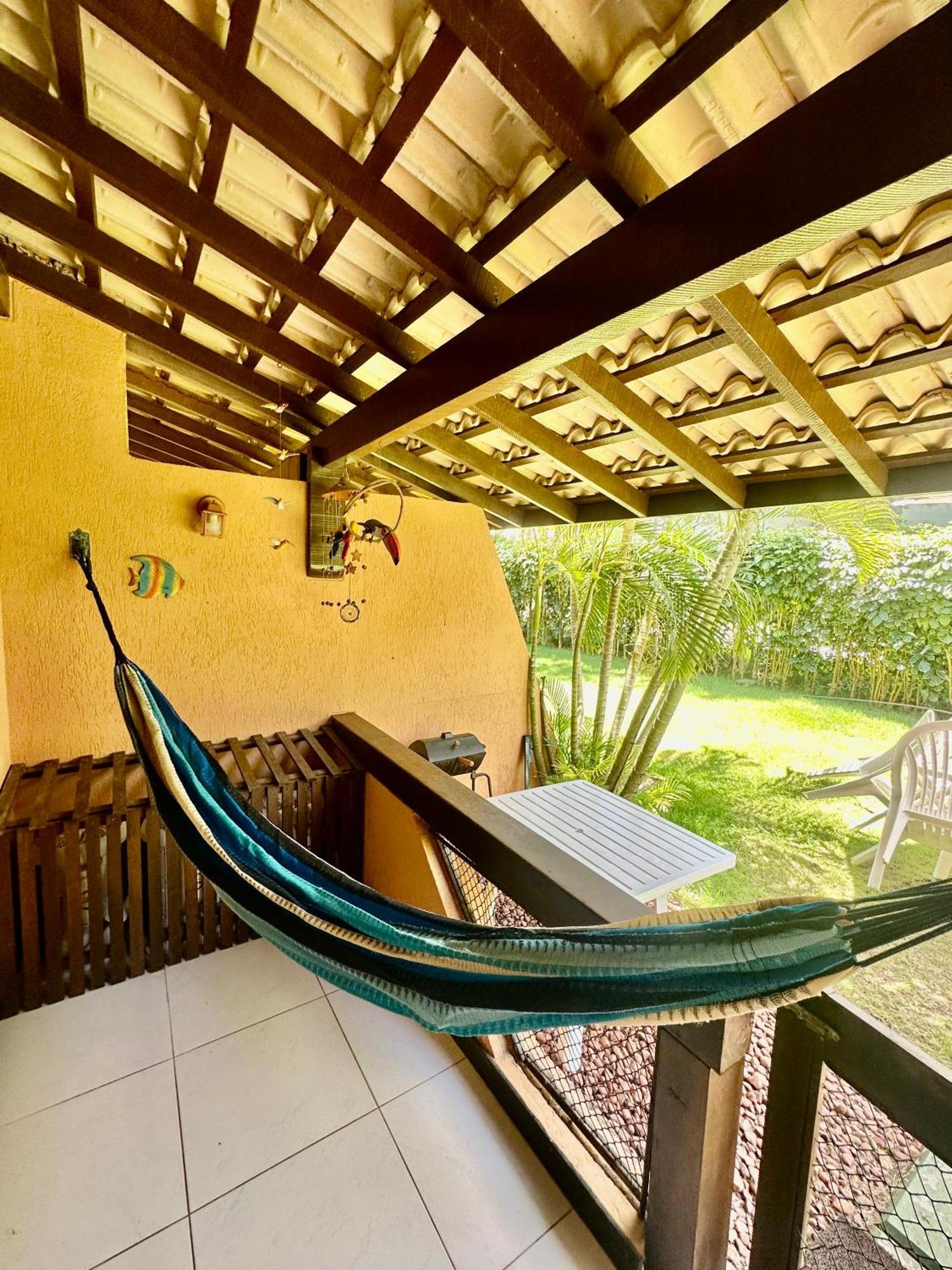 Flat Guarajuba 4 Quartos Terreo A Beira Mar - Pe Na Areia - Governanca Com Arrumadeira E Wi Fi Inclusos Camassari 외부 사진